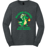 McGinn Elementary 'NJ Flame' Ultra Cotton 100% US Cotton Long Sleeve T-Shirt